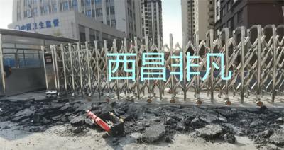 涼山彝族自治州西昌市青鋼林云臺小區(qū)車牌識別系統(tǒng)